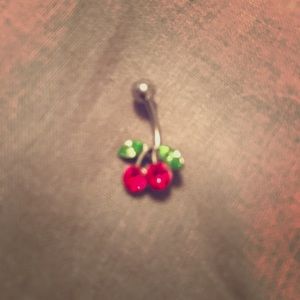 Cherry Belly Button Ring